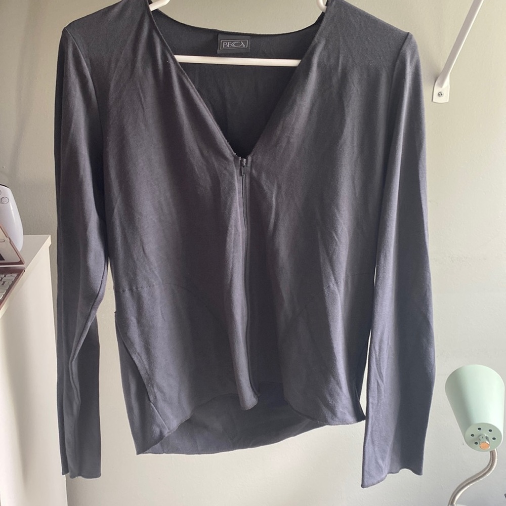 Grey Becca Zip up Jacket